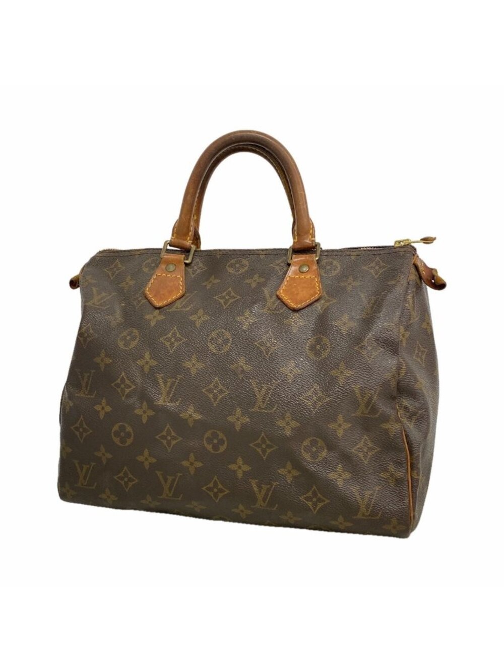 Louis Vuitton Handbag Monogram Speedy 30 Brown